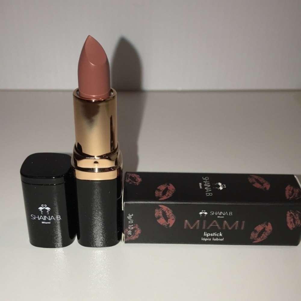 Shaina B Miami lipstick in shade Miami Spice NEW